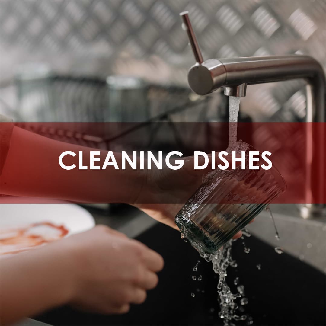 3 CLEANING DISHES